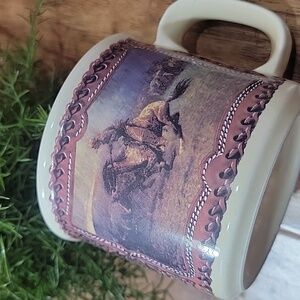 Vintage Remington; "The Stampede" Ceramic Mug